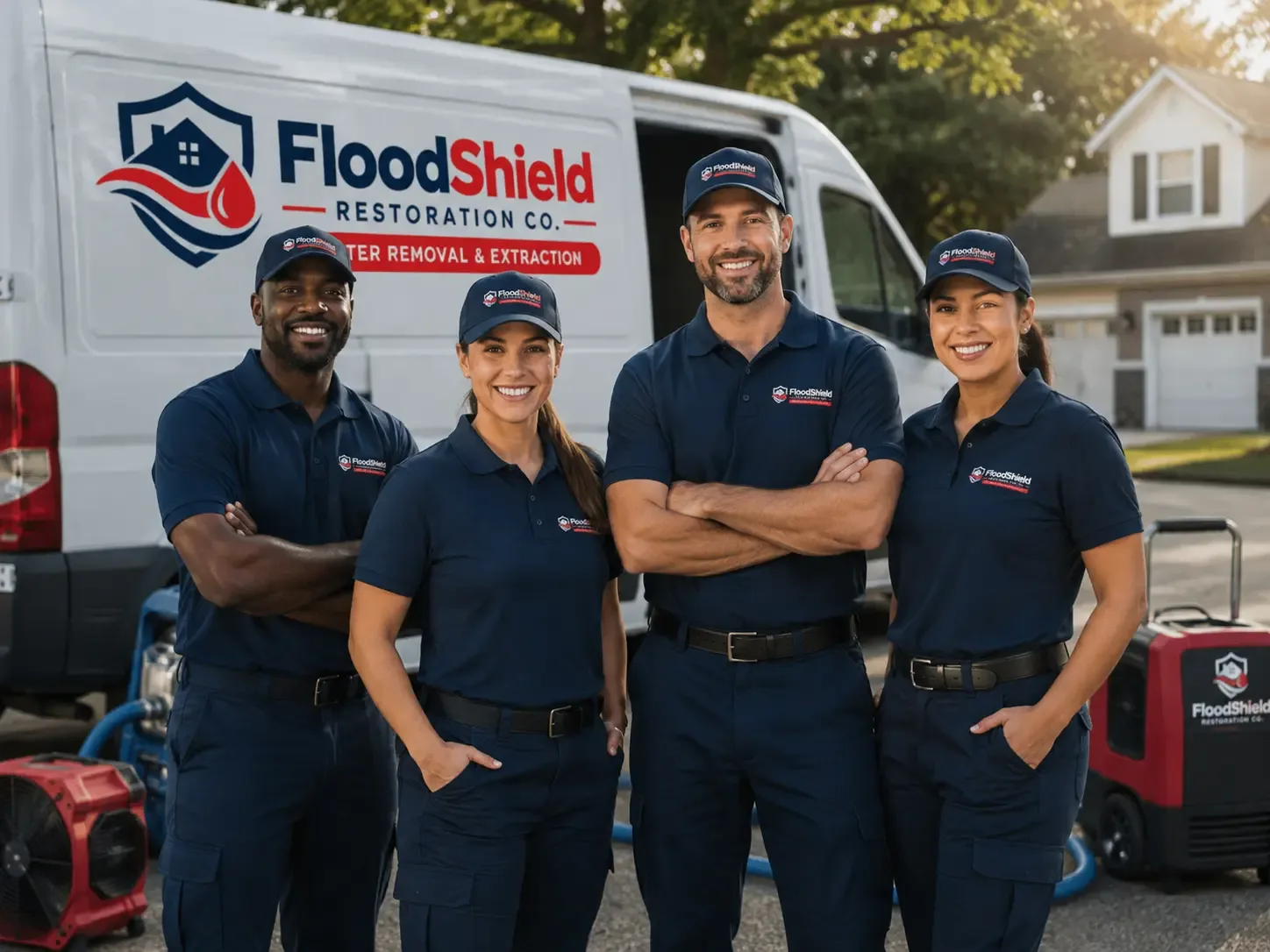 Flood Damage Restoration company in Rocky Ridge, OH
